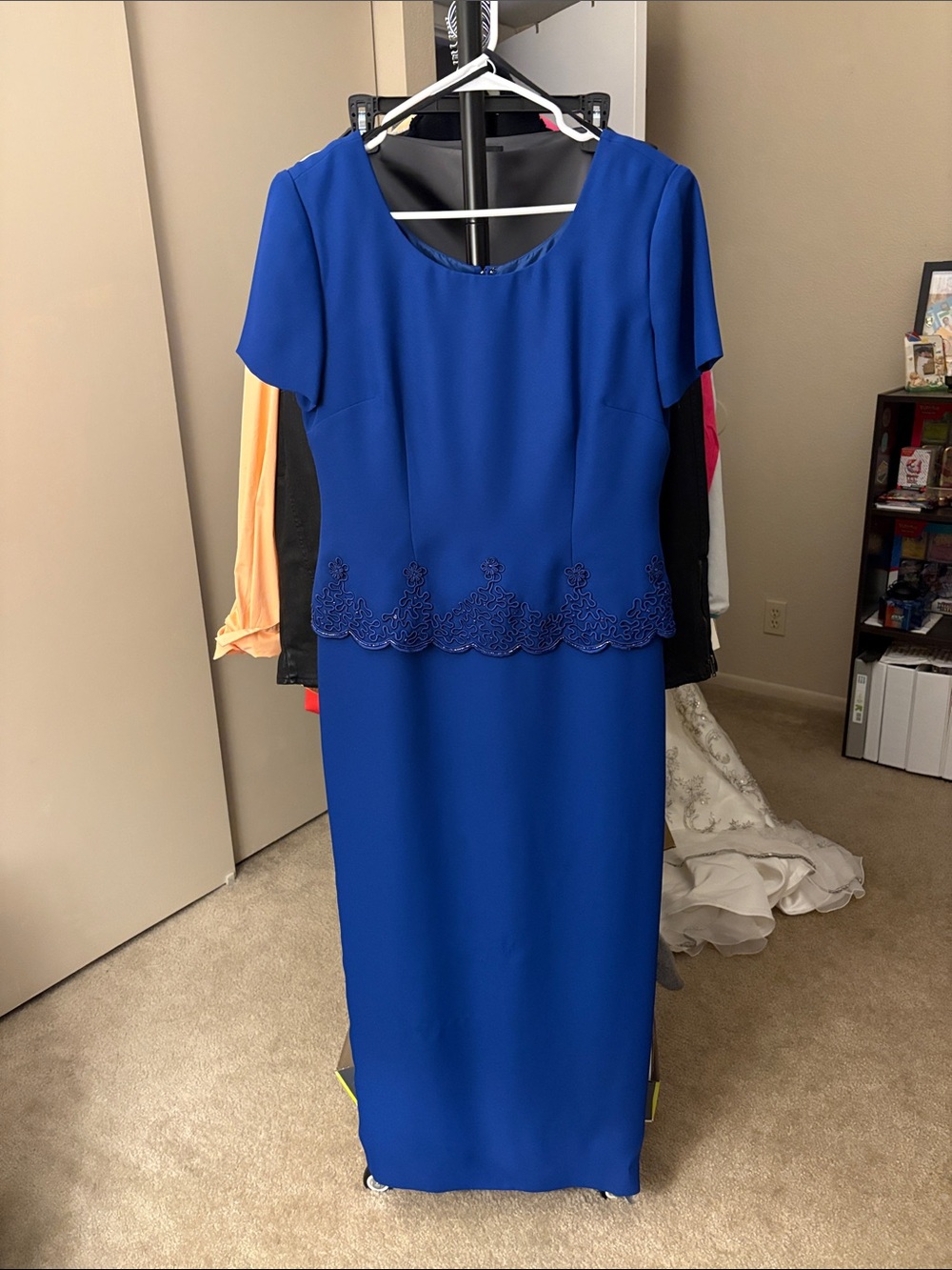 R & M Richards by Karen Kwong Royal Blue Women’s Dress